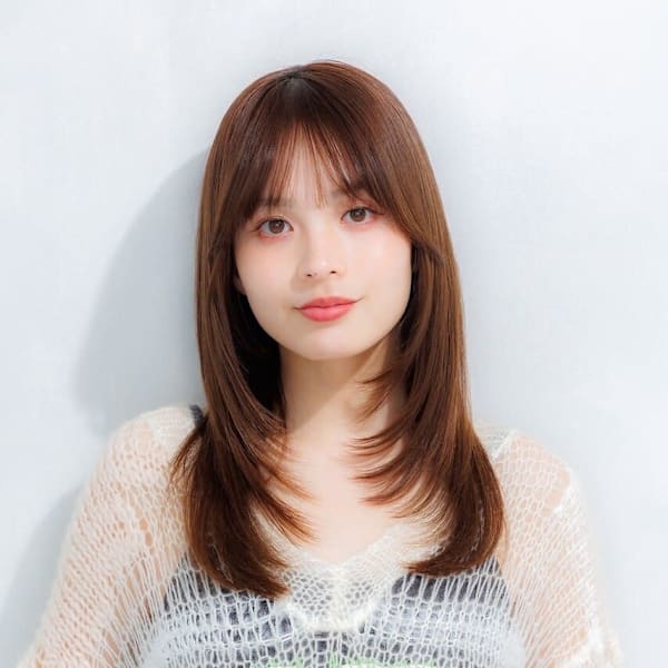 ナチュラルハイレイヤースタイル|Cloe 堀江