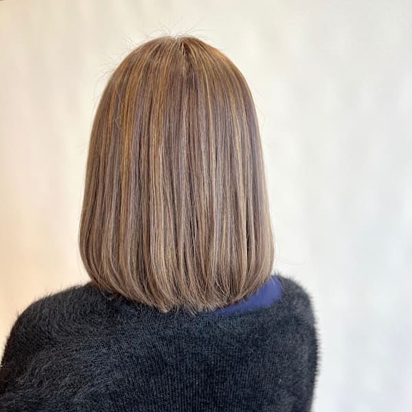 白髪ぼかしハイライトカラー|Fleu[r] フルー 都立大学店