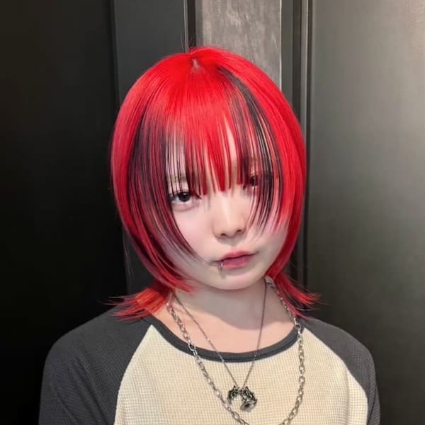 スラッシュカラー ケアブリーチカラー ルーツカラー 表参道