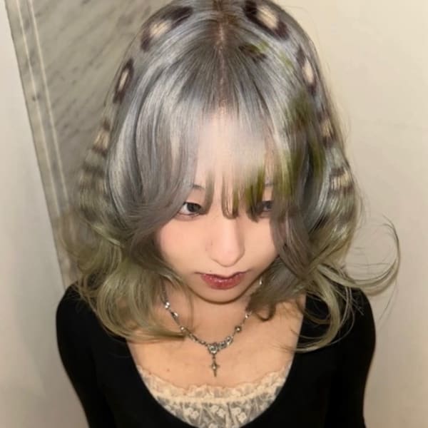 オーダーメイド ケアブリーチ ブリーチカラー 原宿/表参道|Null 原宿店 デザインカラー/ダブルカラー