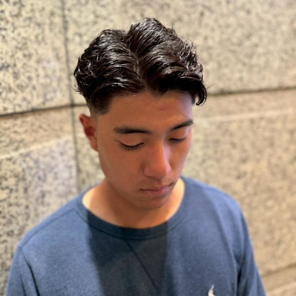 銀座　フェードパーマ|ヘアーモードキクチ 銀座店