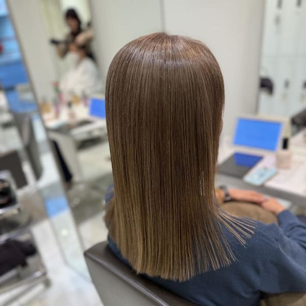 髪質改善ストレート