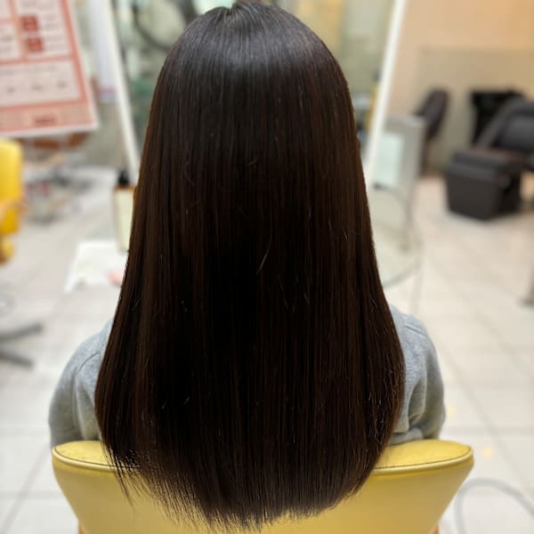 オイルストレ－ト/ツヤ感/柔らかいオイルストレート/２０代〜