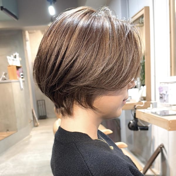 似合わせカットショートボブ/20代/30代/40代|hair&life egerie days