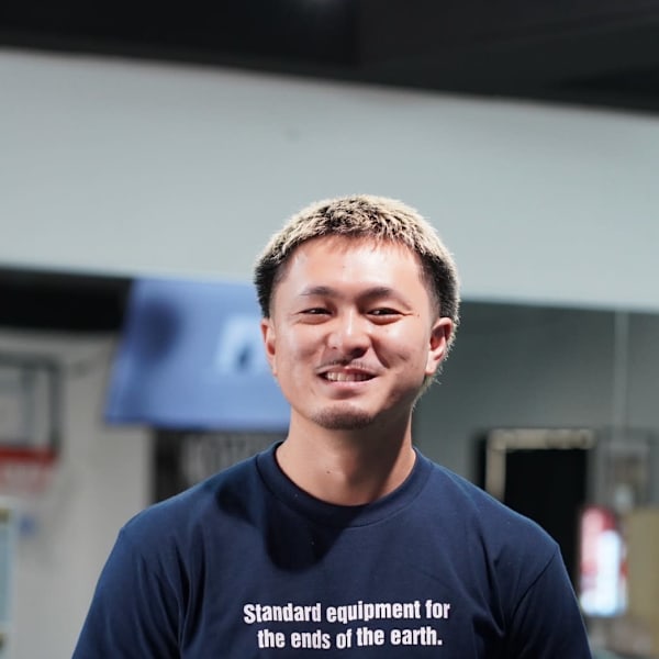 BARBER SHOP BLACKY【バーバーショップ ブラッキー】【バーバーショップブラッキー】のスタッフ紹介。喜舎場 愛斗