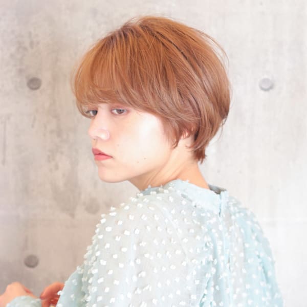 前下がりショート・ボブ/絶壁解消/前髪あり/40代/30代|INCEPTION  GINZA 銀座