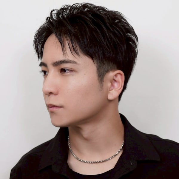 メンズカット×ツーブロックスタイル