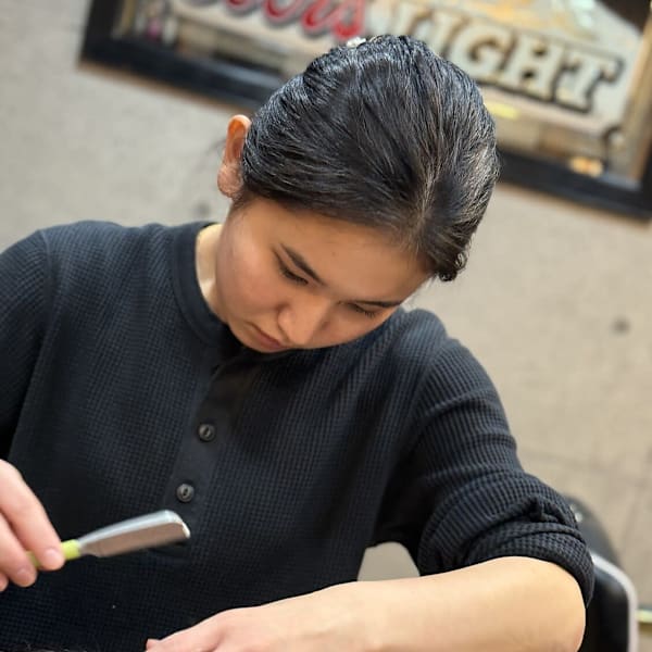 BARBER THE BLOODS 姫路【バーバーザブラッズヒメジ】のスタッフ紹介。渡邉 帆之美