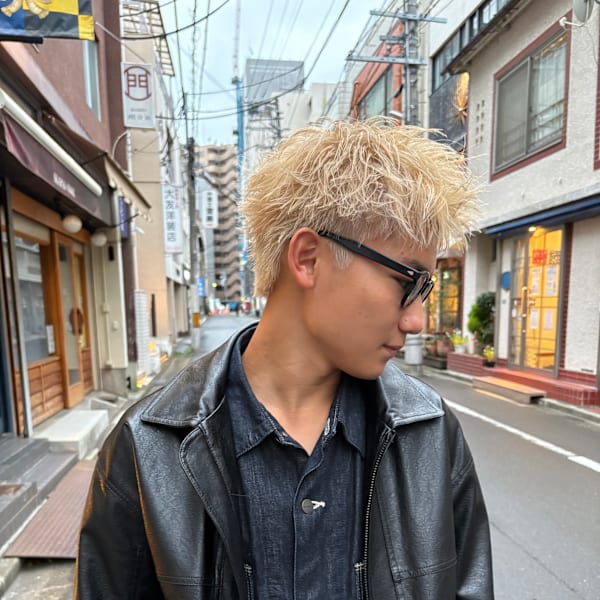 RIKI指名限定カットケアブリーチカラー