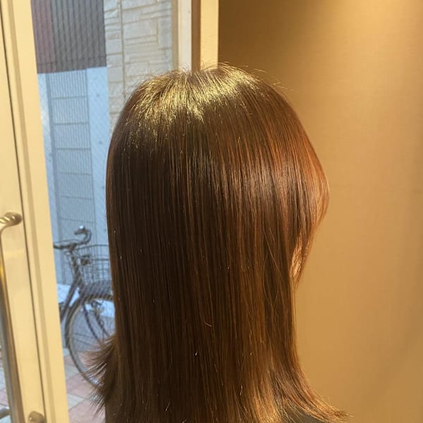 ◎髪質改善縮毛◎切りっぱなし|半個室型美容室 Sourire 小倉店
