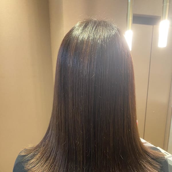 ◎髪質改善縮毛◎切りっぱなし|半個室型美容室 Sourire 小倉店