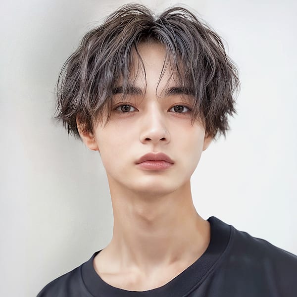 グレージュカラー波巻きツイストスパイラルp1　ブッダパーマ|COVER HAIR bliss【カバーヘア ブリス】戸田公園/戸田公園西口店