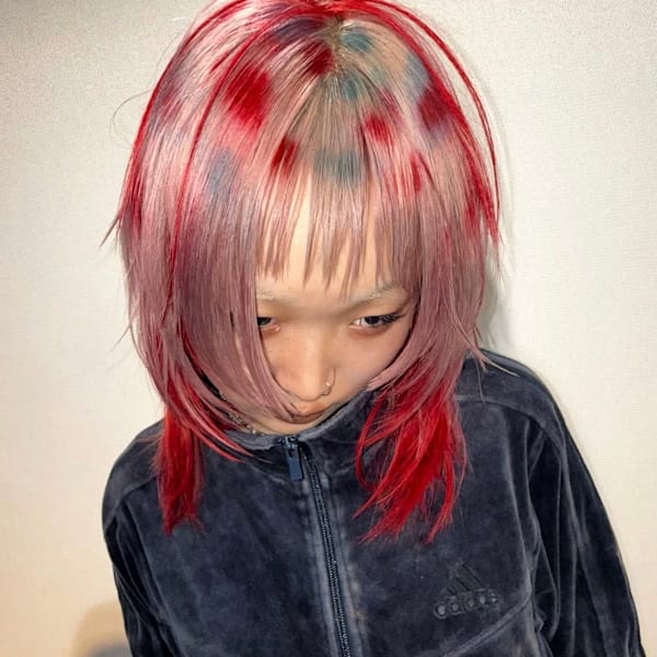 オーダーメイド　ケアブリーチ　ブリーチカラー　原宿/表参道|Null 原宿店 デザインカラー/ダブルカラー