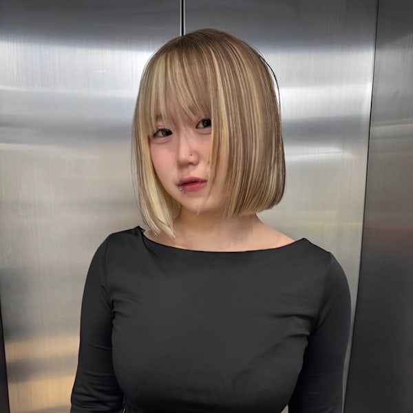 アンブレラカラー　ケアブリーチ　ブリーチカラー　原宿/表参道|Null 原宿店 デザインカラー/ダブルカラー