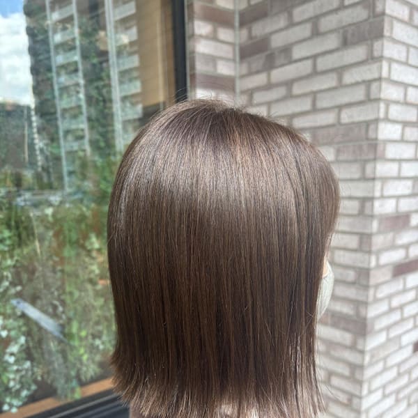 外はねボブ|半個室 rire hair 千早店