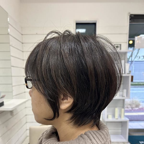 terrace岩政/くびれショート/30代40代/姪浜|terrace hair & botanical