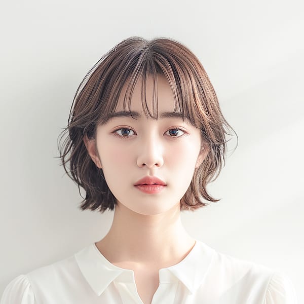 20代30代40代　ひし形くびれ小顔ミディ＃44