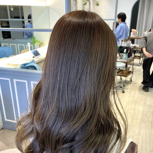 オリーブベージュシアーカラー埼京線赤羽美容院|CHAINON 赤羽店