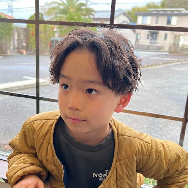 ナチュラルパーマ|Amonde