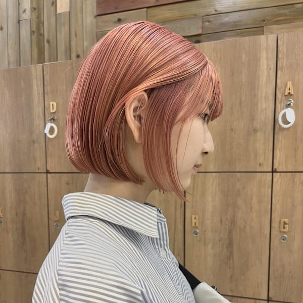 【黒田】暖色ボブ/ミニボブ|LUCK 辻堂
