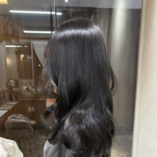 《花屋併設》地毛風オリーブグレージュ|mallow*花屋併設の美容院*