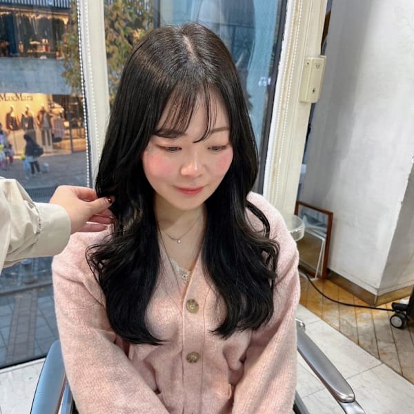 【暗め透明感カラー×レイヤー】