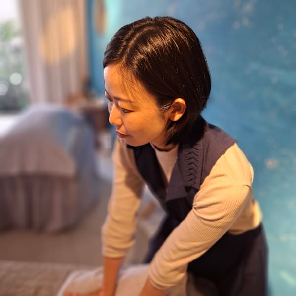 Relaxation Salon KAI【リラクゼーションサロンカイ】のスタッフ紹介。キン　ワカ