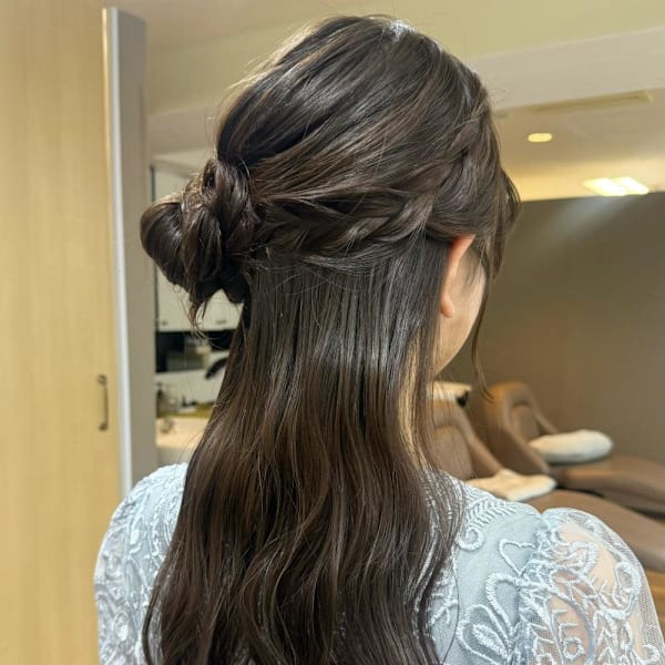 〜特別な日のお呼ばれヘア〜くるみちゃんヘア