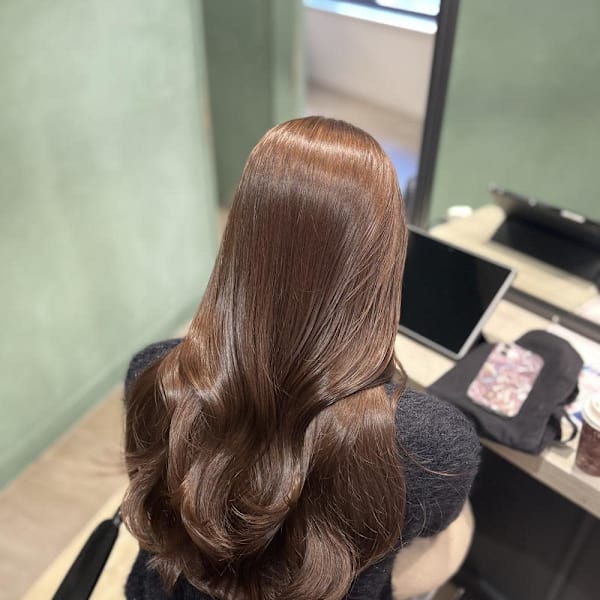 Mako マロンベージュ 透明感カラー 髪質改善 銀座|Euphoria 銀座本店 Smart Salon【ユーフォリア】