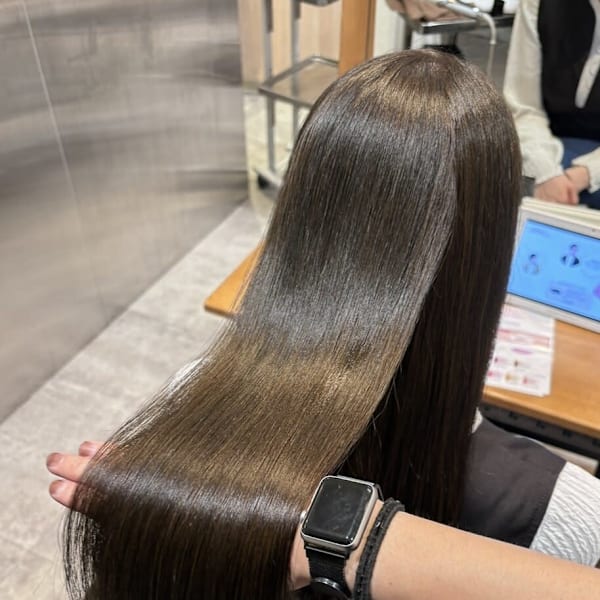 髪質改善ストレート