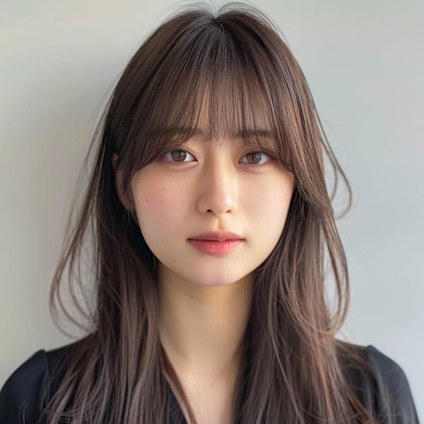 エレガントなロングスタイル