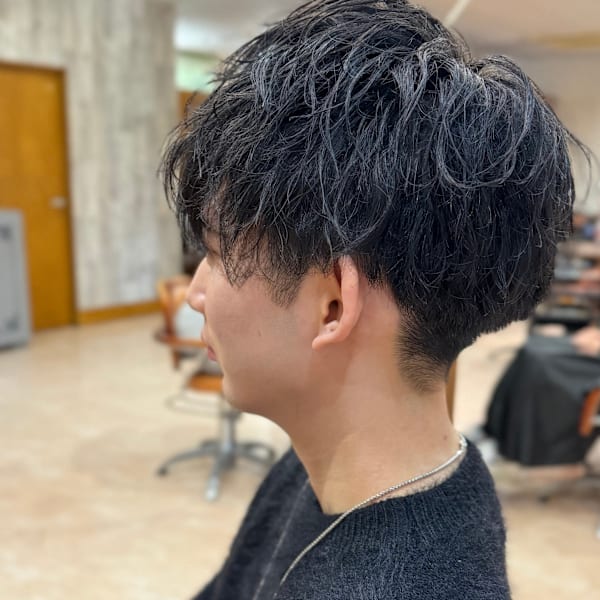 王道マッシュツイスパ