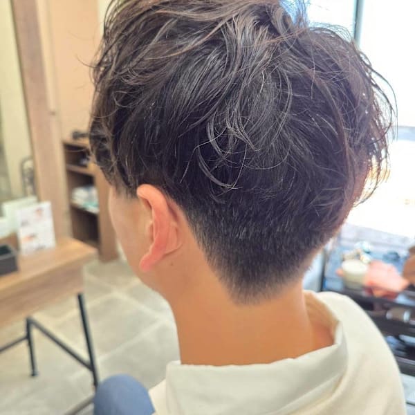 メンズカット/パーマ/グレイカラー/鎌取駅/韓国風/白髪染め