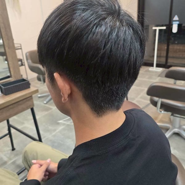 メンズカット/パーマ/グレイカラー/鎌取駅/韓国風/白髪染め