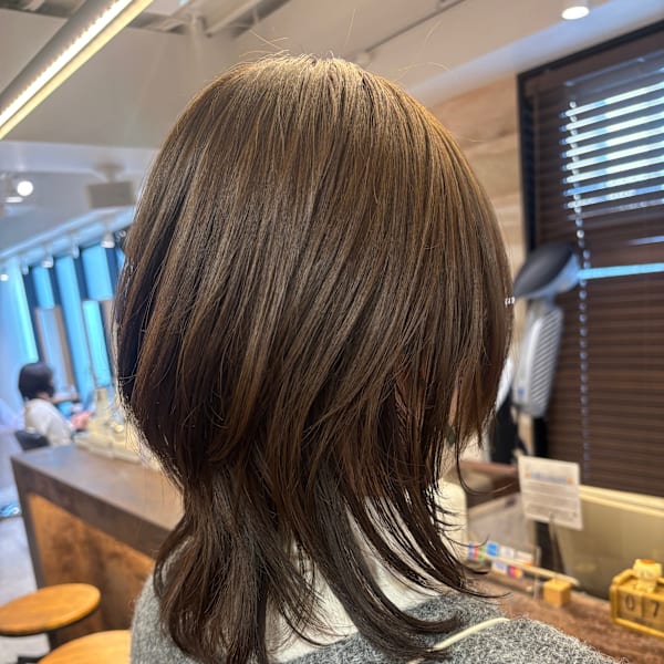 ハッシュカット、ハッシュレイヤー【井上咲】