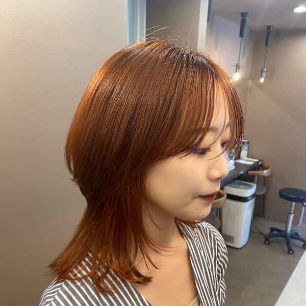 レイヤーカット、ハッシュレイヤー【井上咲】