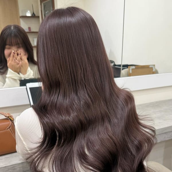 韓国風パーマ/コテ巻き風パーマ/デジタルパーマ/レイヤー