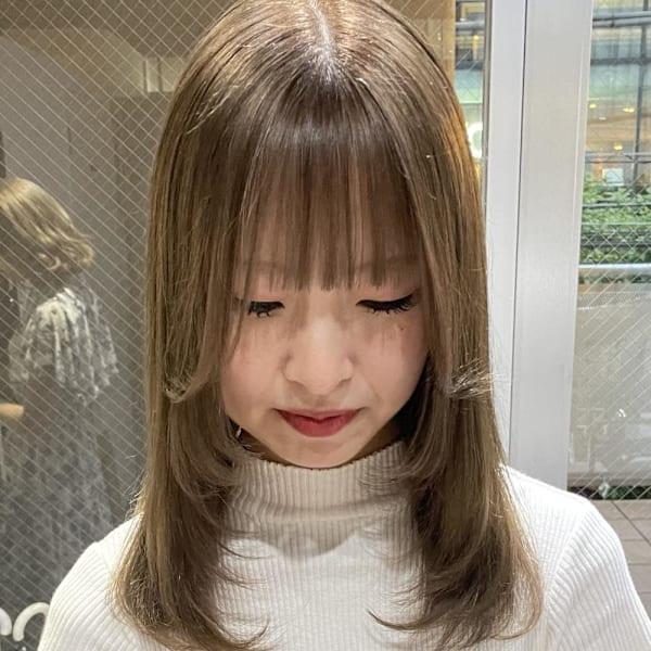 ミルクブラウン/マロンベージュ/ブリーチ|ARCANA 明治神宮前 表参道 原宿