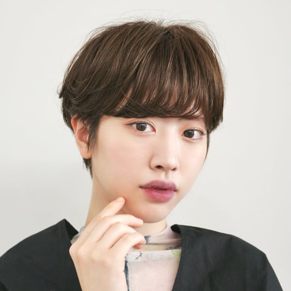 前下がりショート・ボブ/絶壁解消/前髪あり/40代/30代|INCEPTION  GINZA 銀座