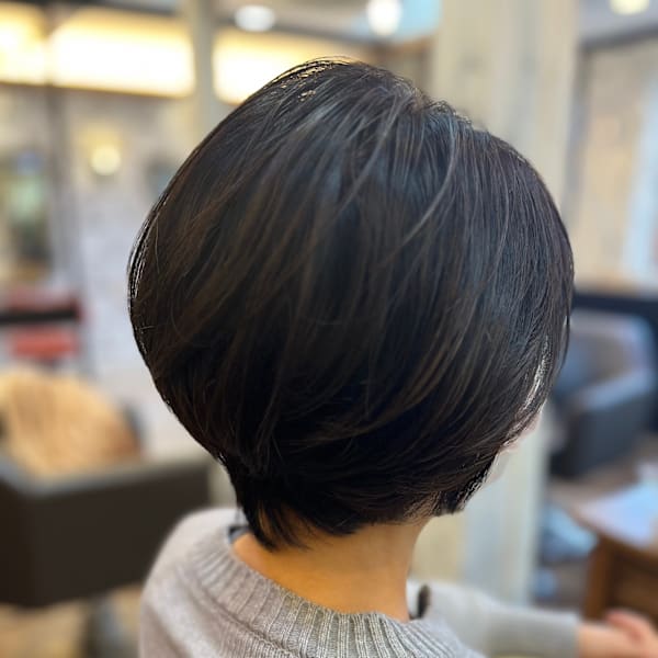 ふんわりパーマのショート|Van family MEGA ドン・キホーテUNY福井店