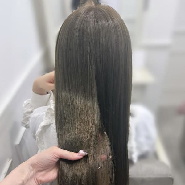 ダブルカラーオリーブベージュ＊rina/小顔/大須 /栄|Lilme