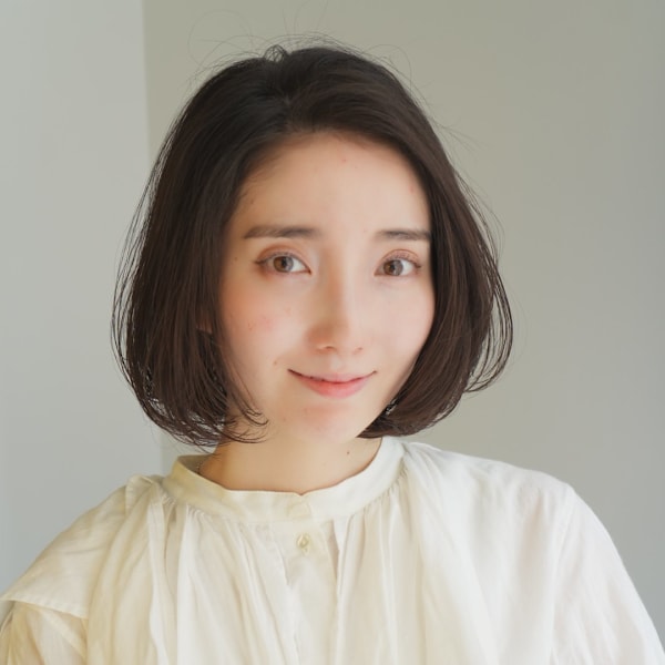ショート・ボブ/丸顔/前髪あり/絶壁解消/40代/50代/|INCEPTION  GINZA 銀座