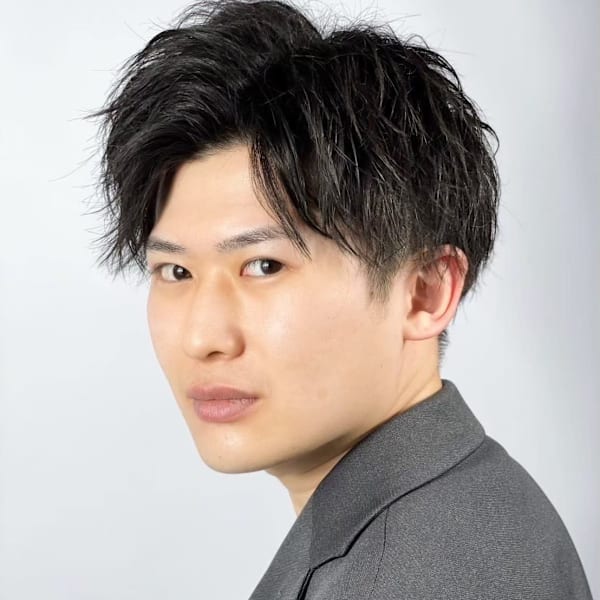 無造作ツイストスパイキーマッシュ