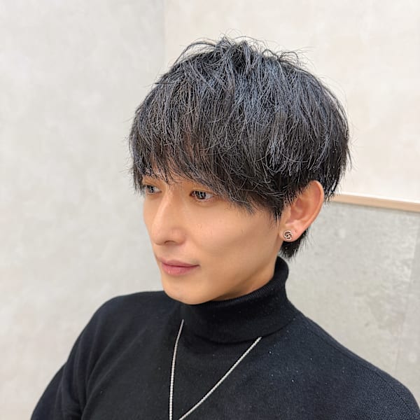 王道人気前髪ありマッシュ