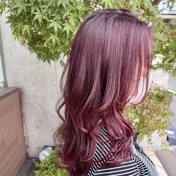 ローズピンクカラー|EMU international 春日部本店