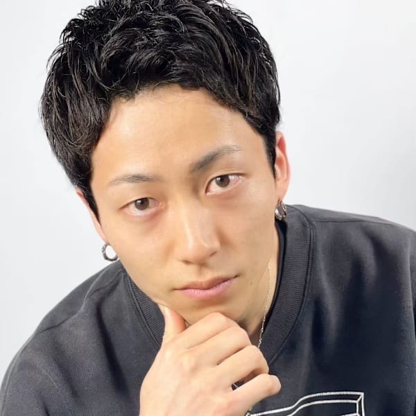 【HIRO GINZA】無造作ラフ束感ショートパーマ