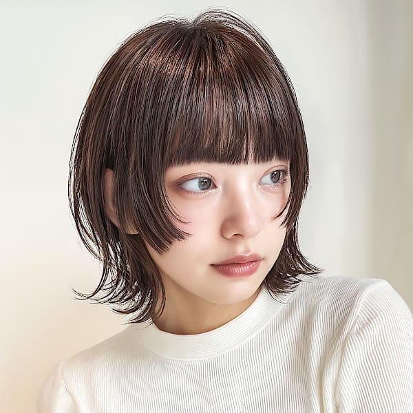 ショート/ショートウルフ/姫カット