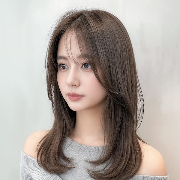 やわらか甘め 大人フェミニンロングレイヤー