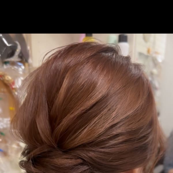☆キレイ目柔らかシニヨン☆