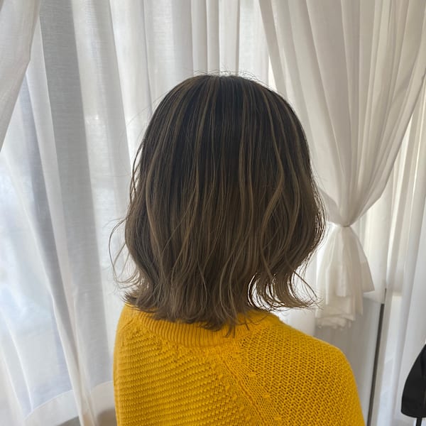 バレイヤージュ×ベージュ[韓国/上尾]|hair salon Rien 上尾店